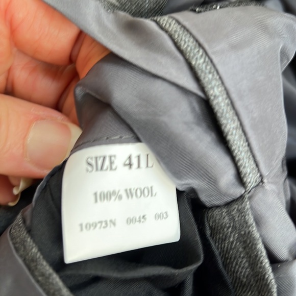 EUC Jos. A. Bank charcoal sport coat 41L - Picture 5 of 5